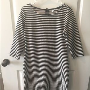Old navy black/white strip dress